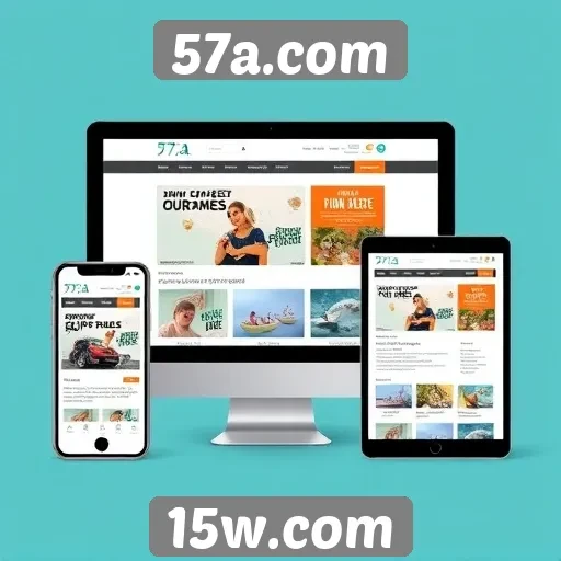 Usabilidade do site 57a.com em dispositivos móveis